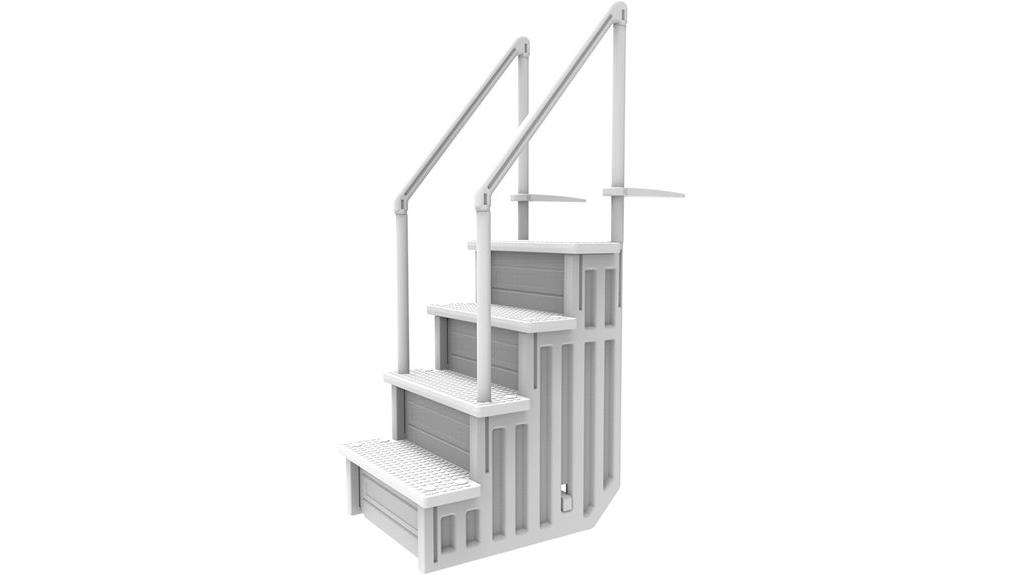 above ground pool step