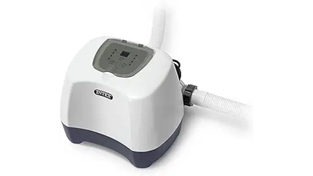 above ground saltwater pool