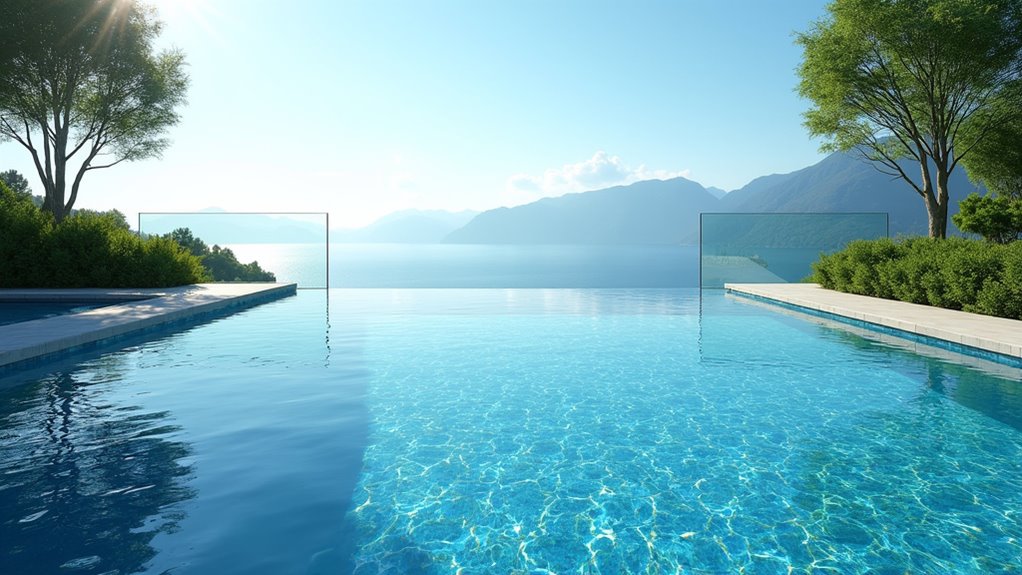 acrylic vs glass pool panels