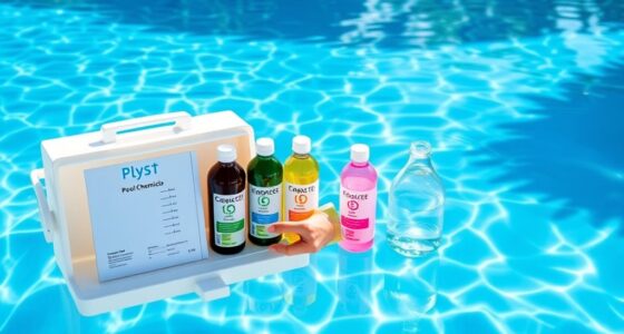 adjust chemical balance properly