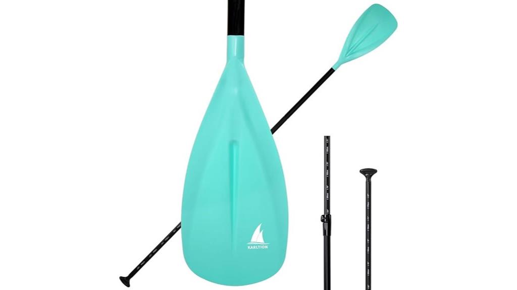 adjustable aluminum paddle blade