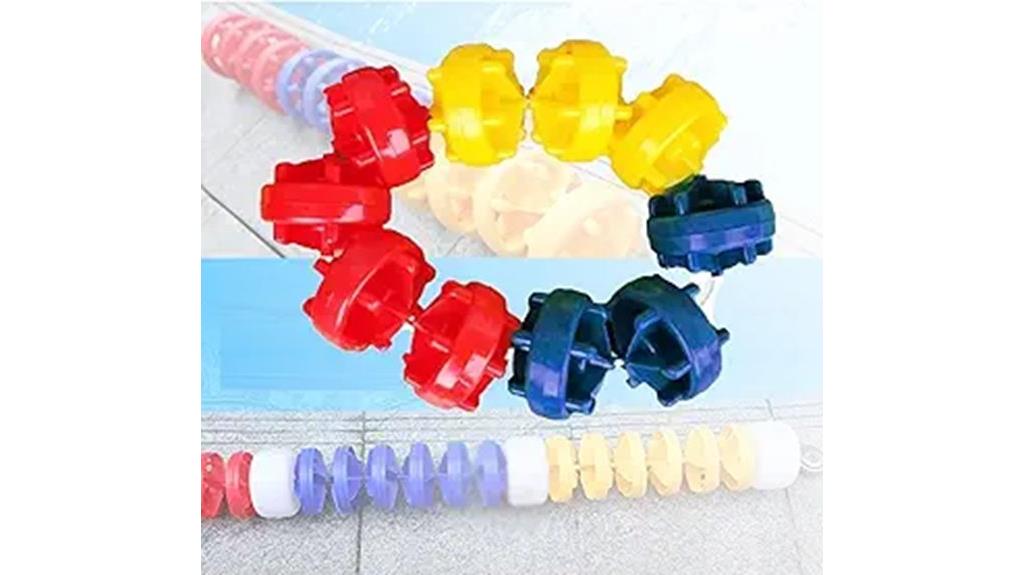 adjustable floating pool divider
