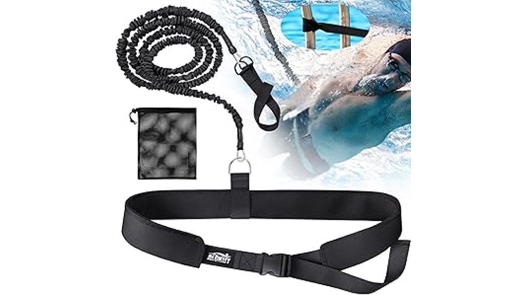 adjustable swimming resistance belt