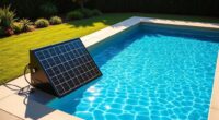 affordable lap pool solar heaters