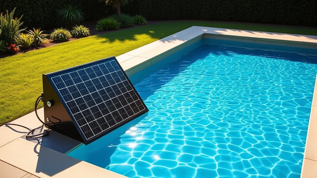 affordable lap pool solar heaters