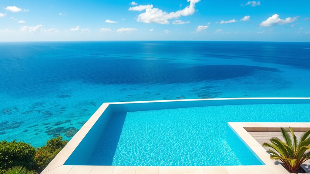 affordable modern infinity pools