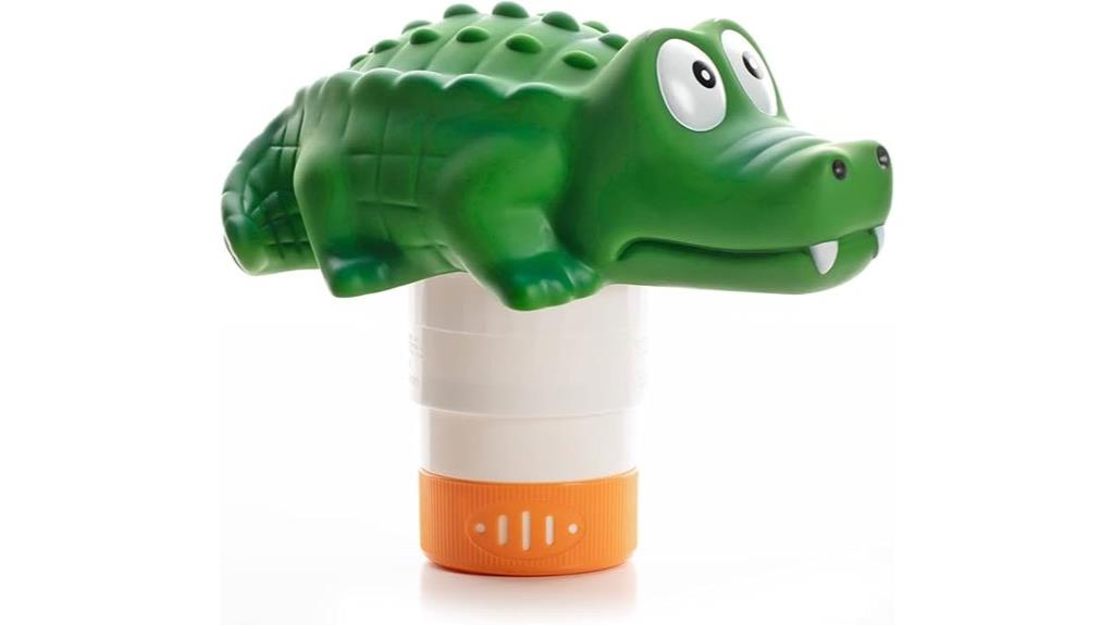 alligator pool chlorine dispenser