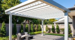 aluminum louvered pergola systems