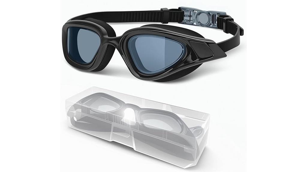 anti fog uv swimming goggles