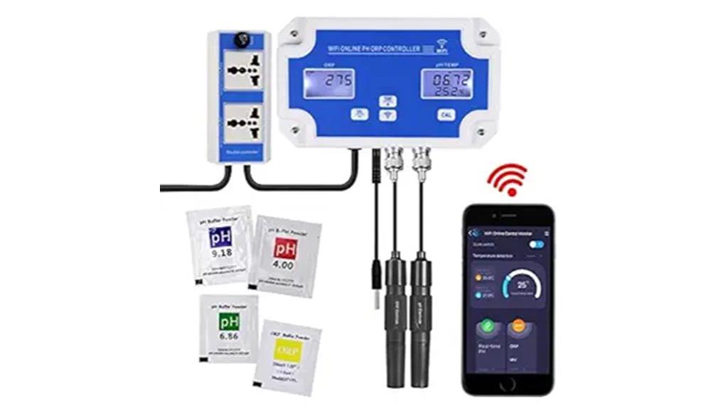 aquarium wi fi water monitor