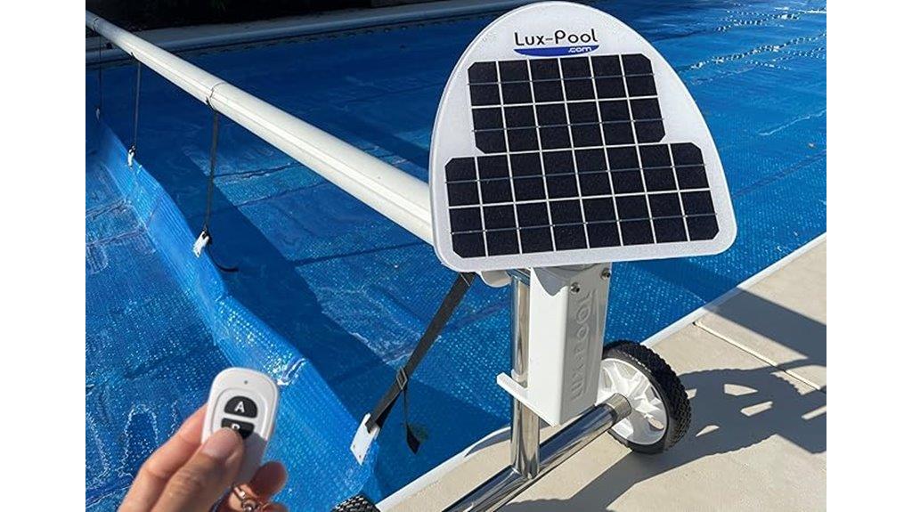 automatic pool cover reel