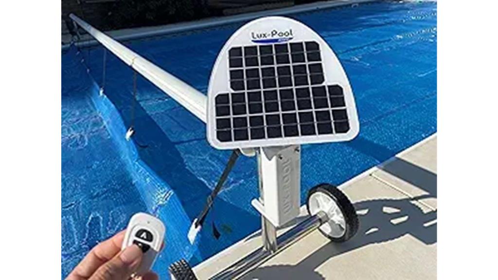 automatic pool cover reel