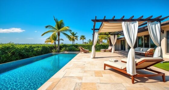 backyard luxury pool escape