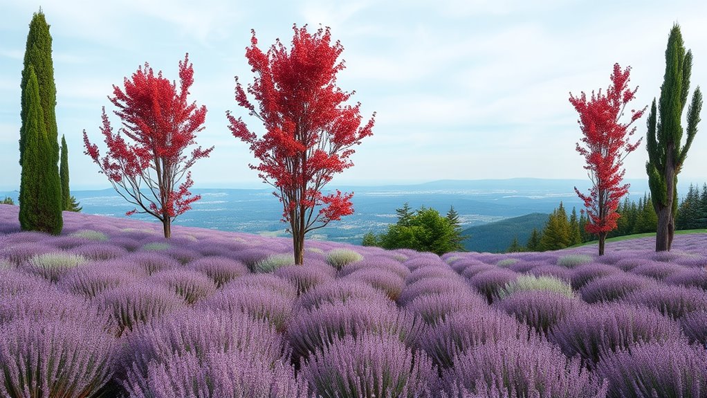 balanced height and color