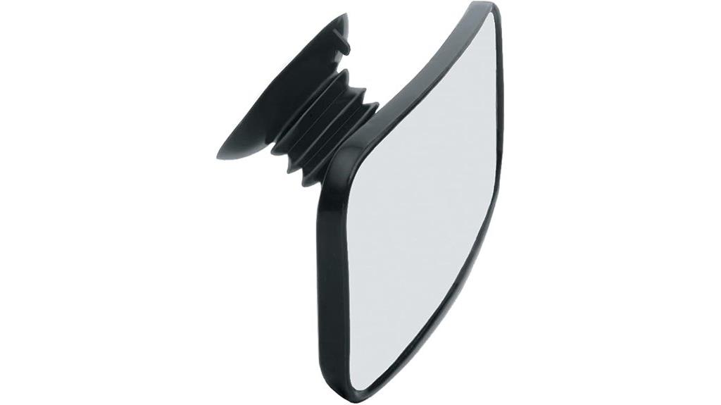 black suction cup mirror