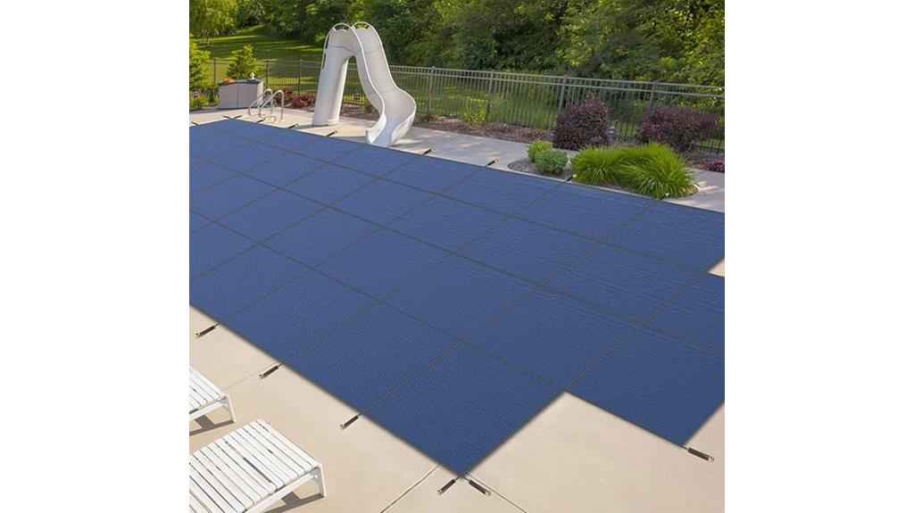 blue 20x40ft pool cover