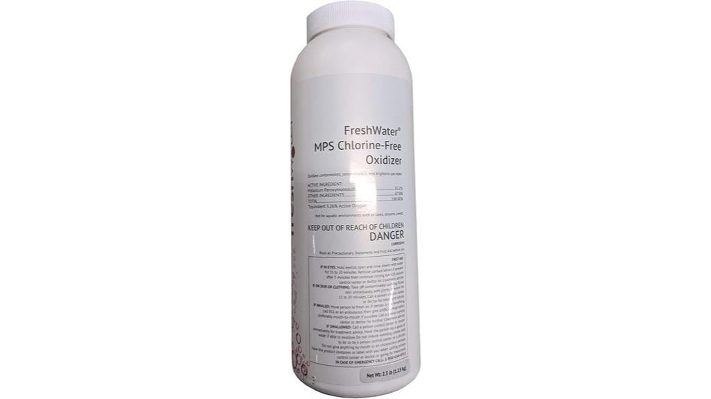 chlorine free oxidizer 2 5lb
