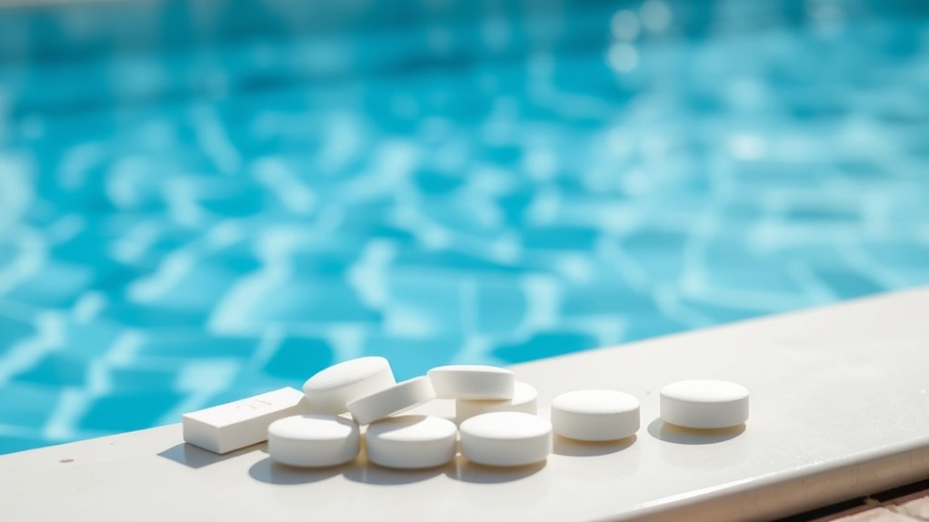 chlorine tablet selection criteria