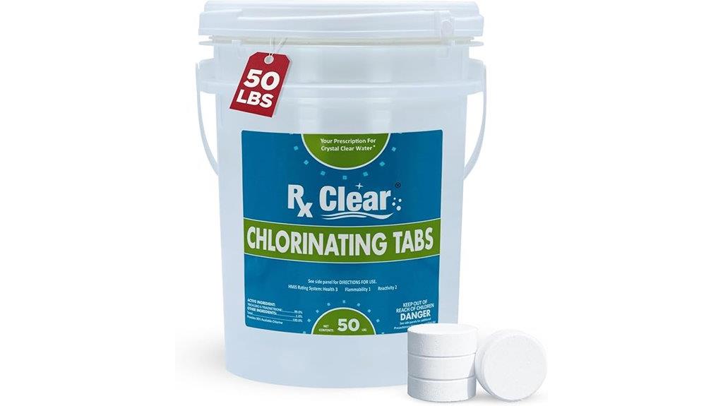 chlorine tablets for pools