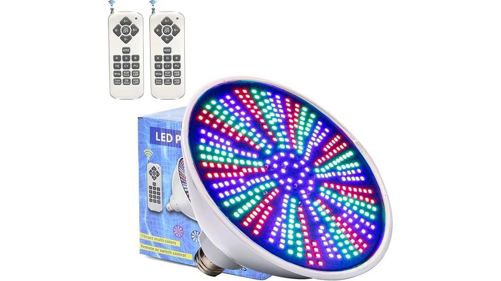 color changing pool led