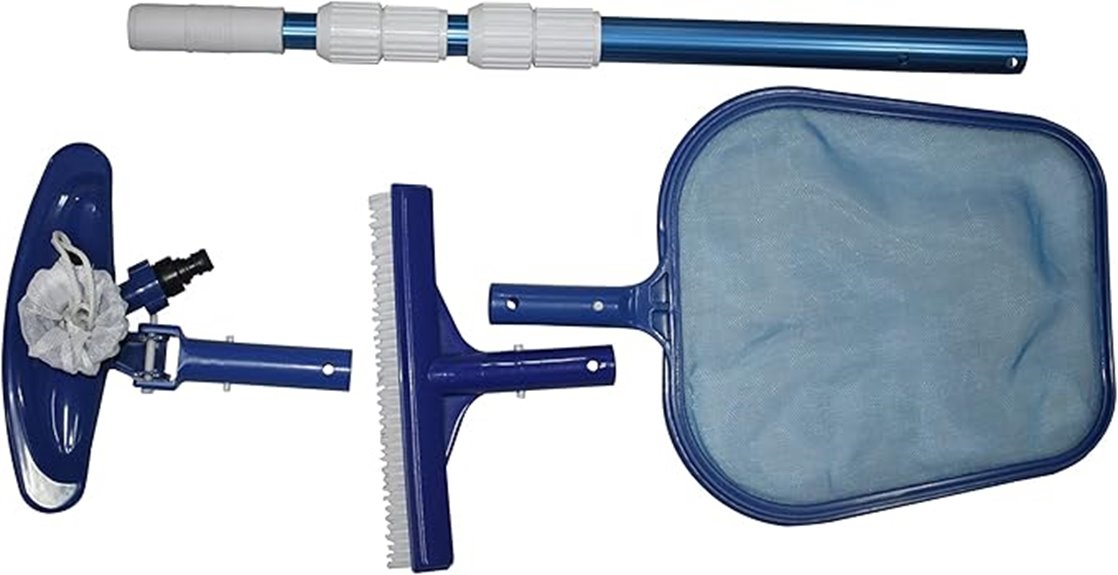 complete pool cleaning kit