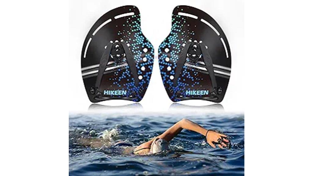 curved hand paddles