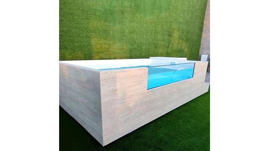 custom family house with pool