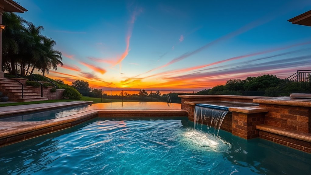 customize outdoor spa environment