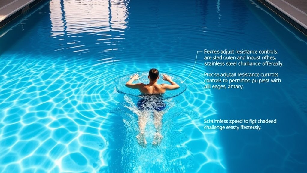 customize swim resistance levels