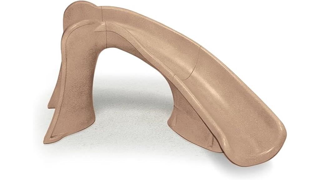 cyclone right curve slide