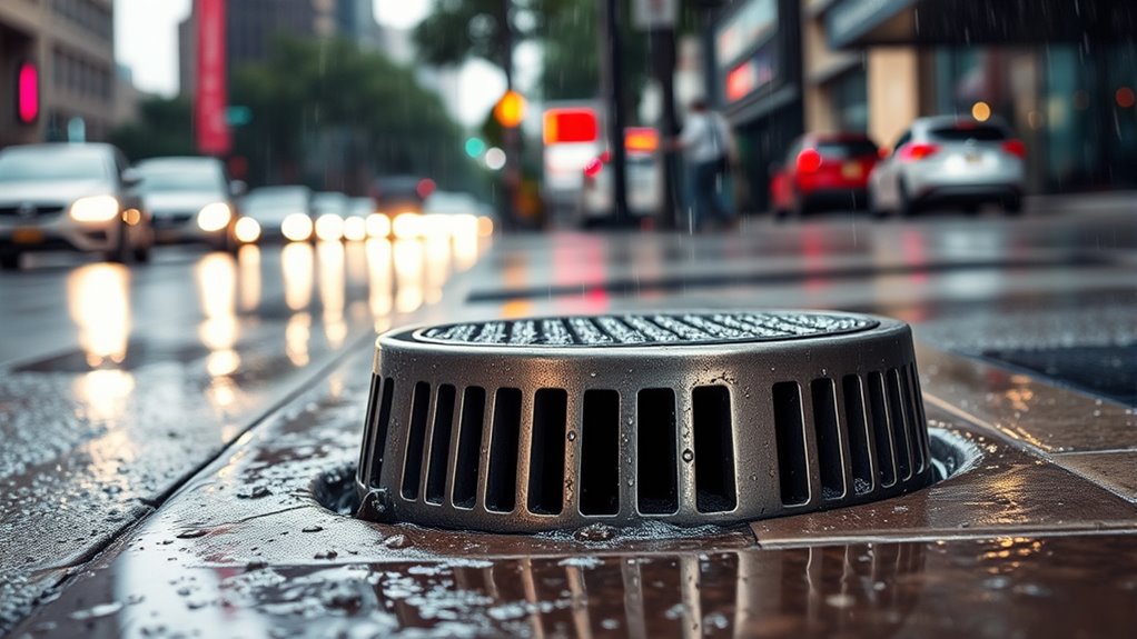 debris proof drainage grate