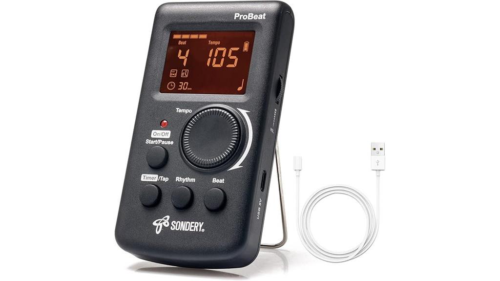 digital instrument tuner timer