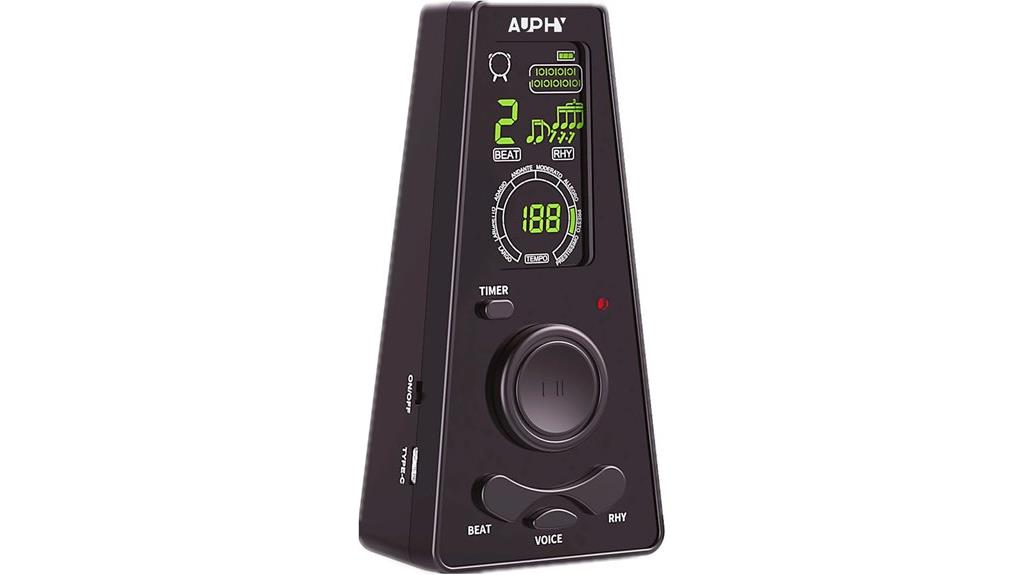 digital metronome with volume