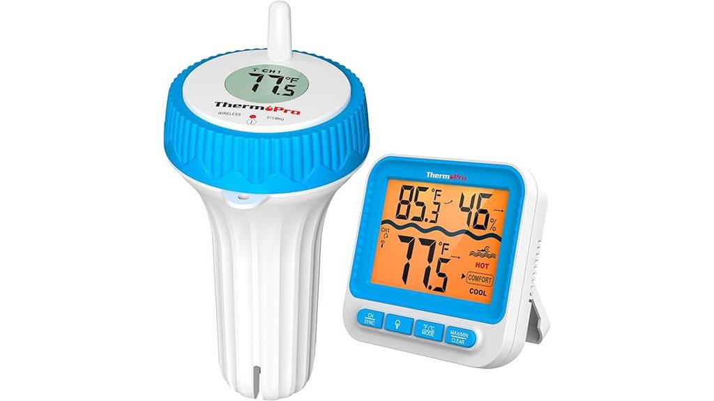digital pool temperature gauge