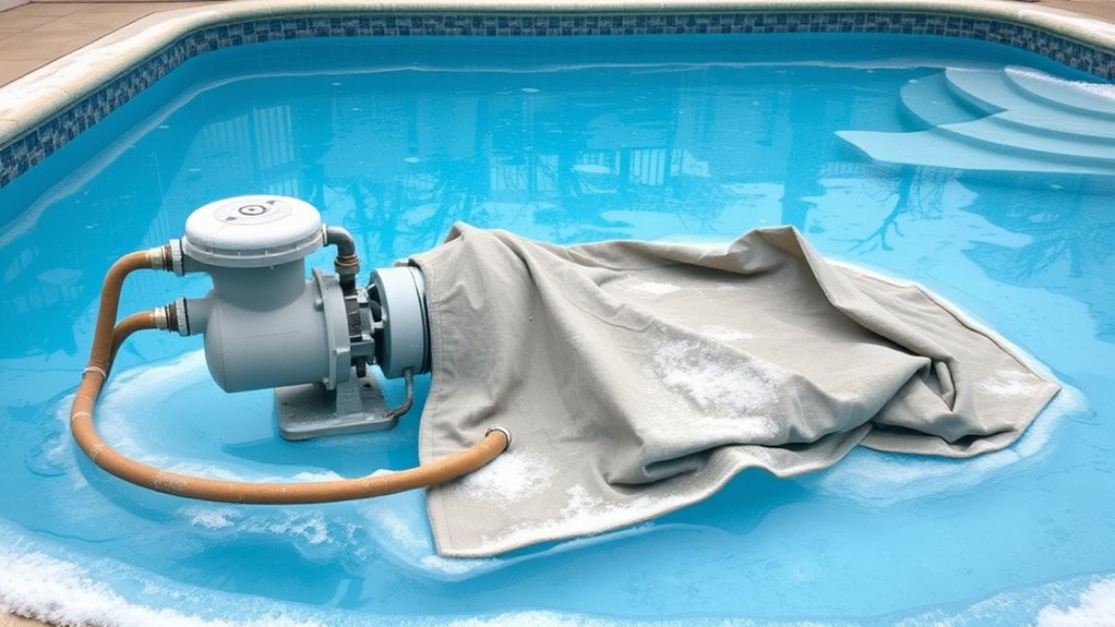 drain blow out stabilize