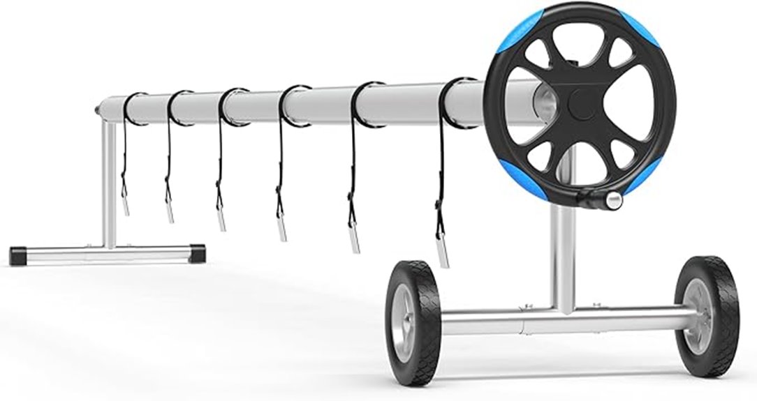 durable aluminum pool reel