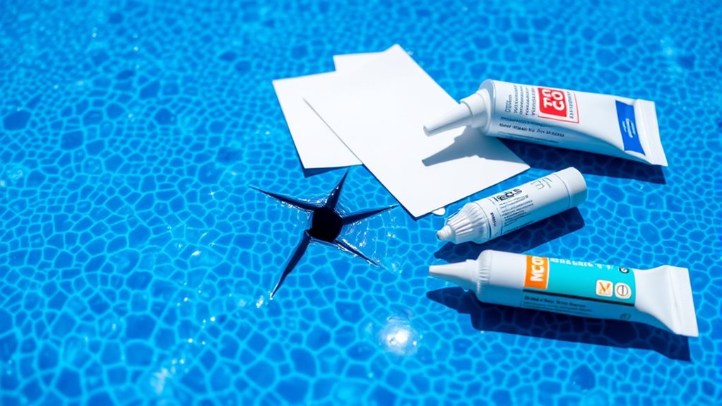 durable waterproof pool repairs
