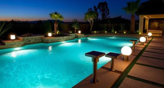 eco friendly solar pool lights