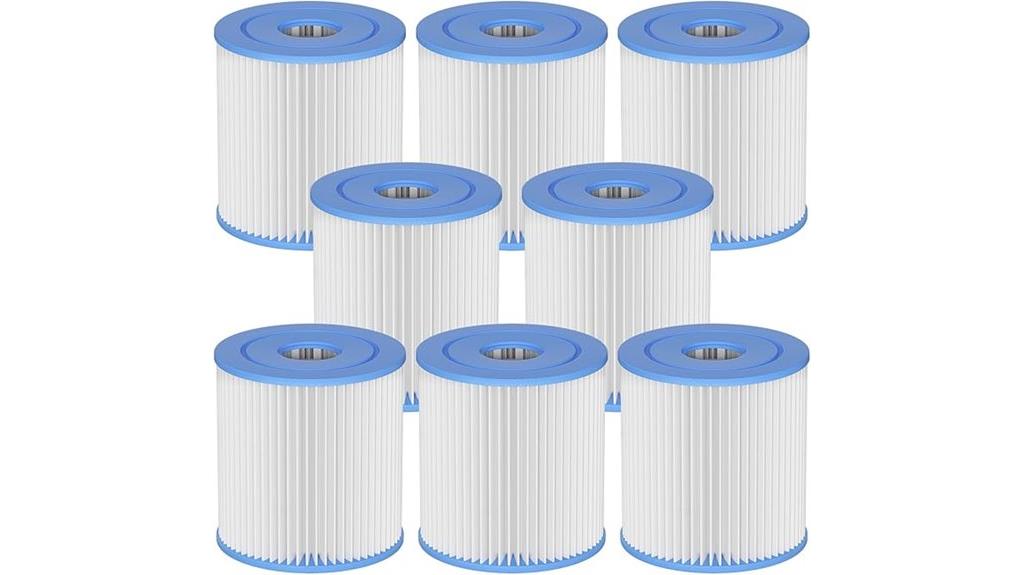eight pack type i filters