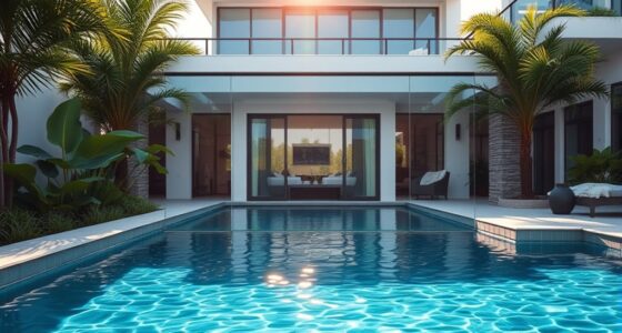 elegant durable pool panels