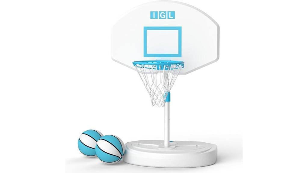 elite pool basketball hoop
