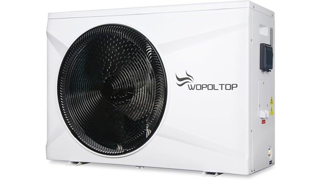 energy efficient pool heating system