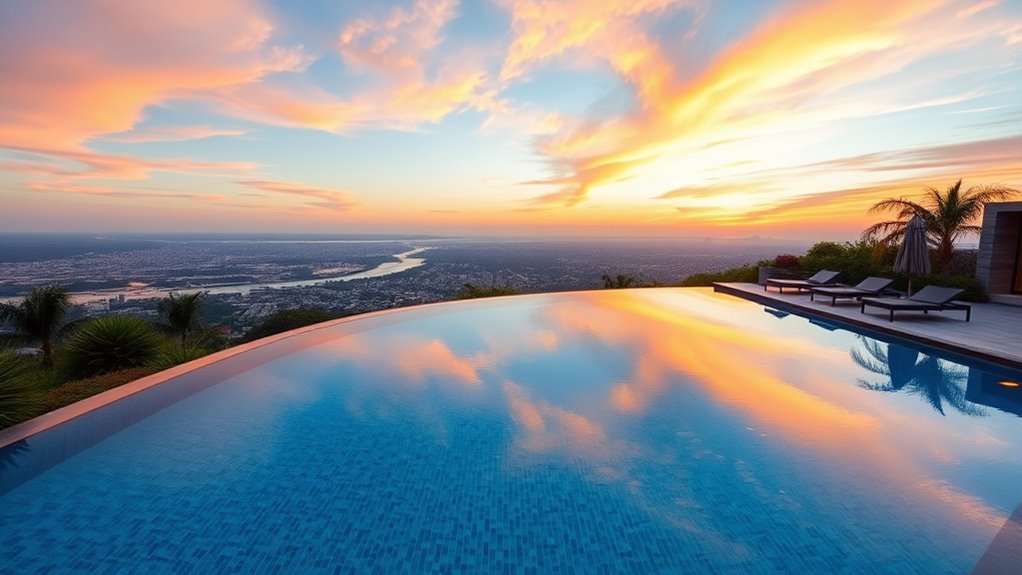 enhance infinity pool aesthetics