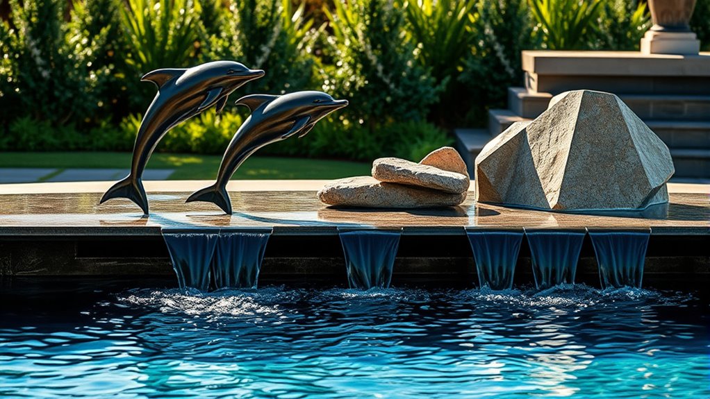 enhance water feature aesthetics