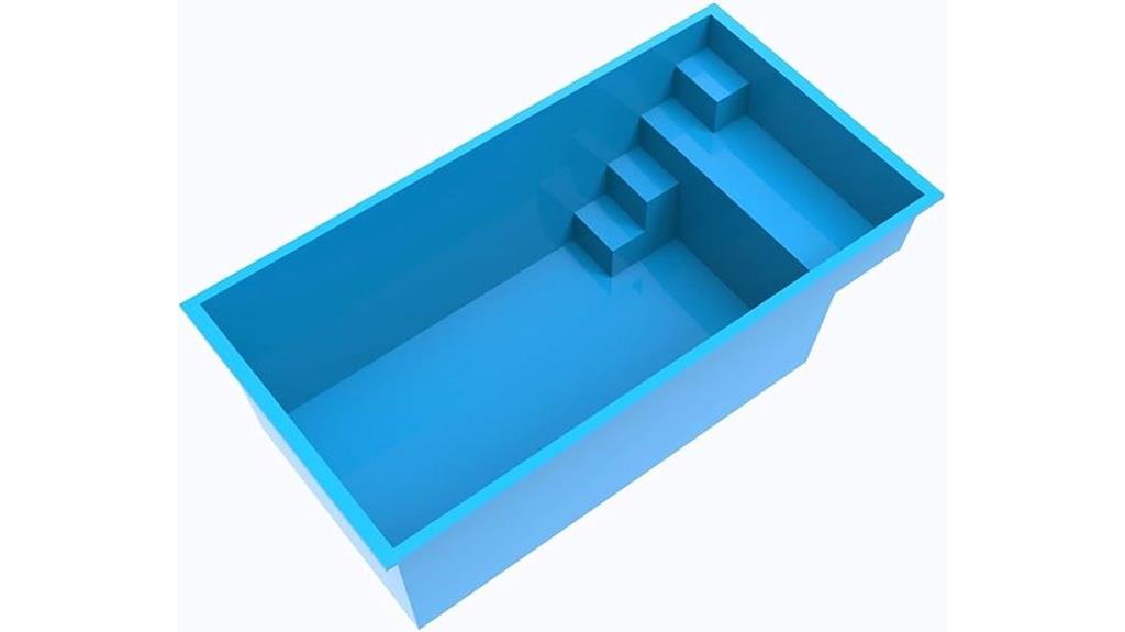 fiberglass inground pool shells