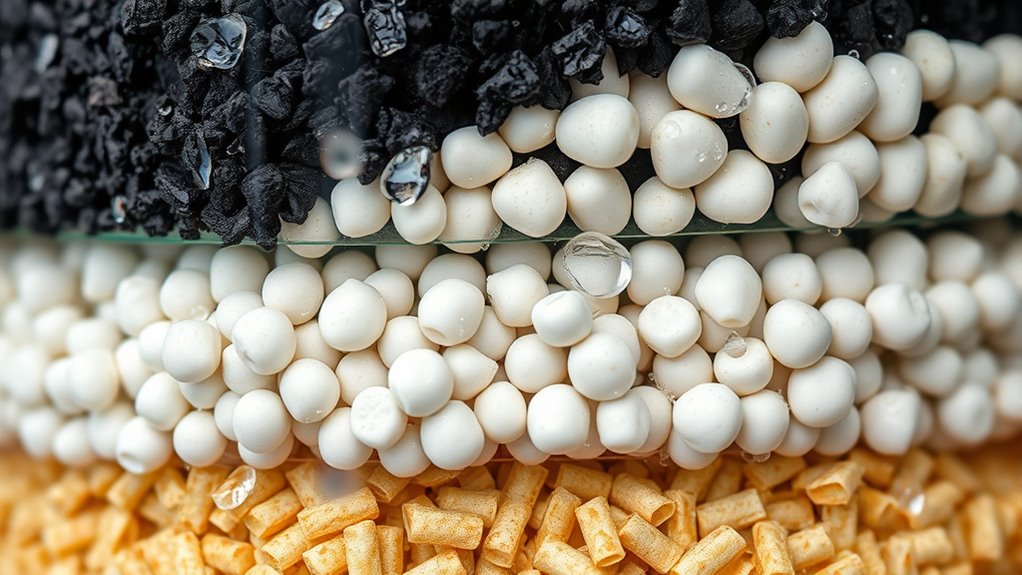 filter material impacts efficiency