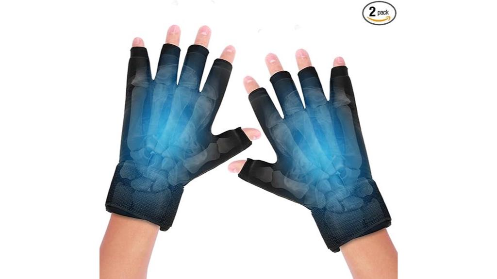 finger arthritis ice gloves