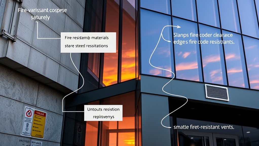 fire resistant materials prevent fire spread