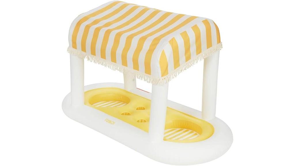 floating cabana drink station