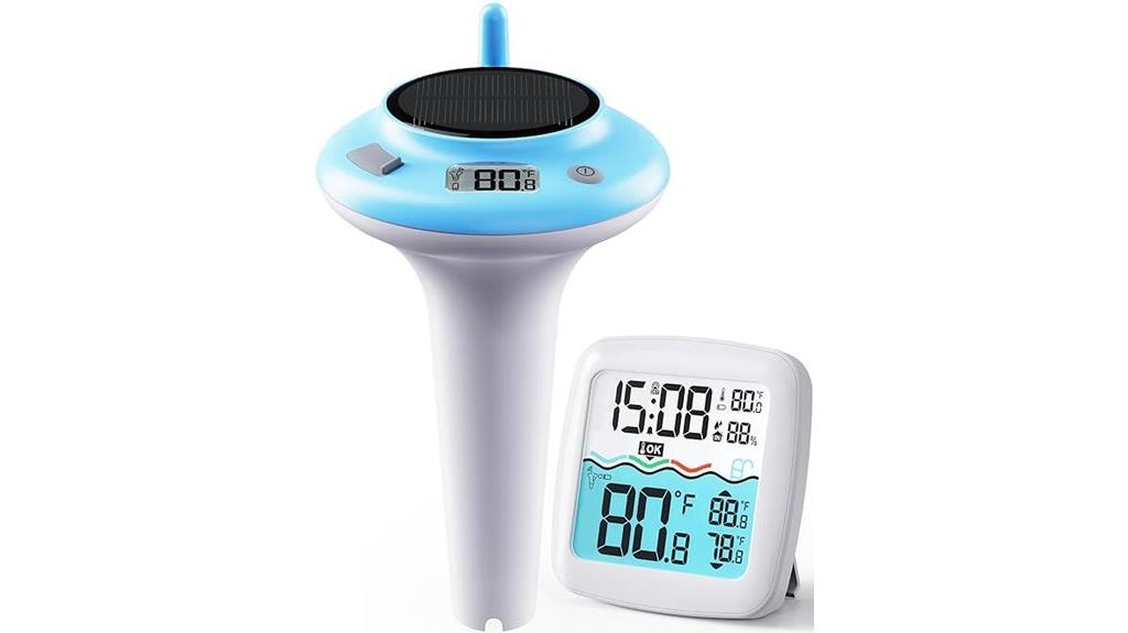 floating waterproof digital thermometer